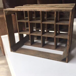Slatted 12 Bottle Wine Crate